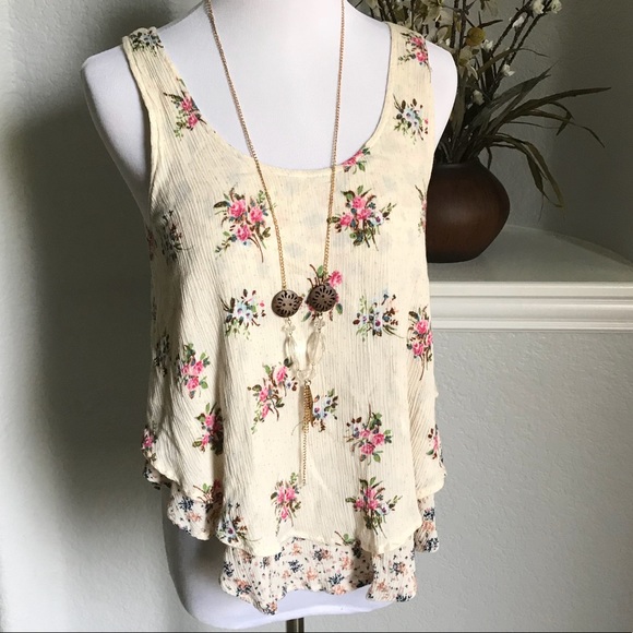 Mossimo floral top🌸 - Picture 6 of 6